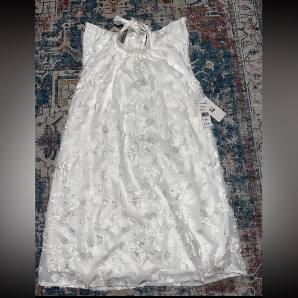 JULIA JORDAN Sequin Long Sleeve Shift Dress size 10 - Picture 4 of 6